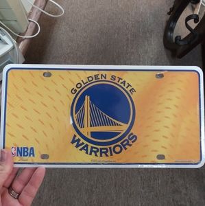 Golden State Warriors License Plate